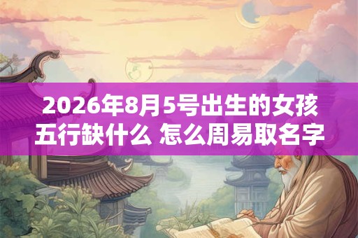 2026年8月5号出生的女孩五行缺什么 怎么周易取名字 2026年8月5号出生的女孩五行缺什么 怎么周易取名字