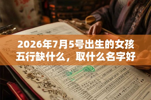2026年7月5号出生的女孩五行缺什么,取什么名字好 2026年7月5号出生的女孩五行缺什么,取什么名字好