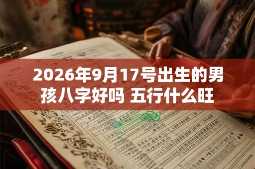 2026年9月17号出生的男孩八字好吗 五行什么旺 2026年9月17号出生的男孩八字好吗 五行什么旺