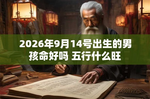 2026年9月14号出生的男孩命好吗 五行什么旺 2026年9月14号出生的男孩命好吗 五行什么旺