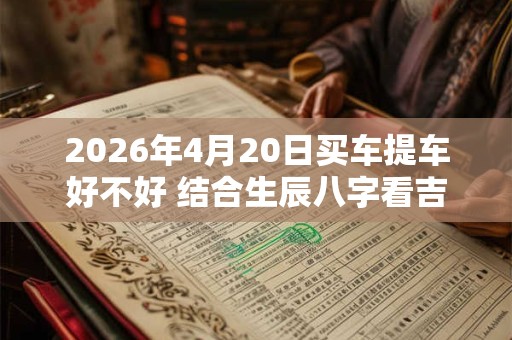 2026年4月20日买车提车好不好 结合生辰八字看吉日 2026年4月20日买车提车好不好 结合生辰八字看吉日