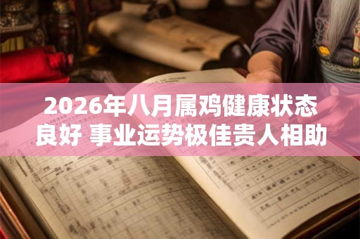 2026年八月属鸡健康状态良好 事业运势极佳贵人相助 2026年八月属鸡健康状态良好 事业运势极佳贵人相助