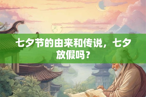 七夕节的由来和传说，七夕放假吗？