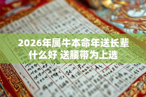 2026年属牛本命年送长辈什么好 送腰带为上选 2026年属牛本命年送长辈什么好 送腰带为上选