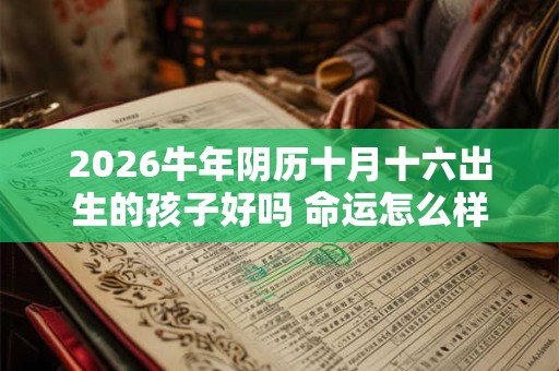 2026牛年阴历十月十六出生的孩子好吗 命运怎么样