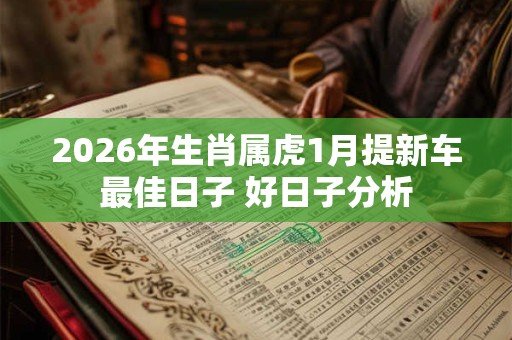 2026年生肖属虎1月提新车最佳日子 好日子分析 2026年生肖属虎1月提新车最佳日子 好日子分析
