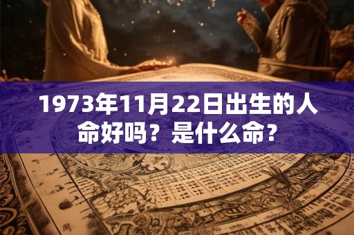 1973年11月22日出生的人命好吗?是什么命? 1973年11月22日出生的人命好吗?是什么命?