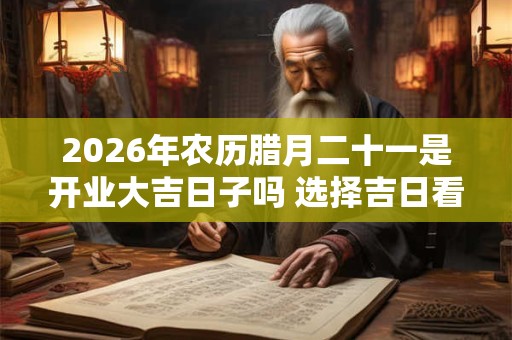 2026年农历腊月二十一是开业大吉日子吗 选择吉日看八字 2026年农历腊月二十一是开业大吉日子吗 选择吉日看八字