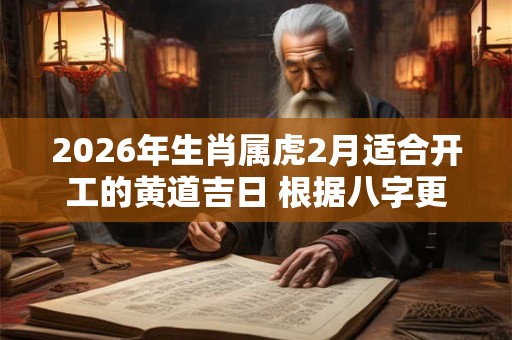 2026年生肖属虎2月适合开工的黄道吉日 根据八字更加精准
