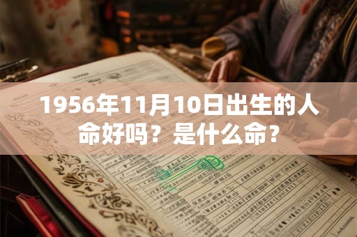1956年11月10日出生的人命好吗?是什么命? 1956年11月10日出生的人命好吗?是什么命?