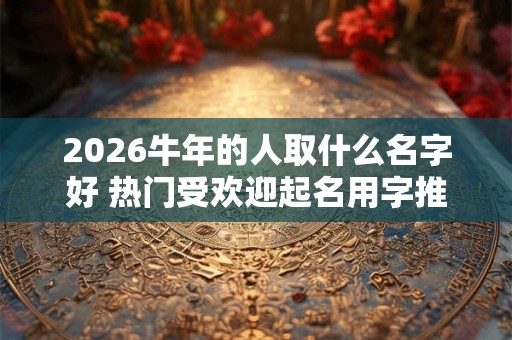 2026牛年的人取什么名字好 热门受欢迎起名用字推荐 2026牛年的人取什么名字好 热门受欢迎起名用字推荐