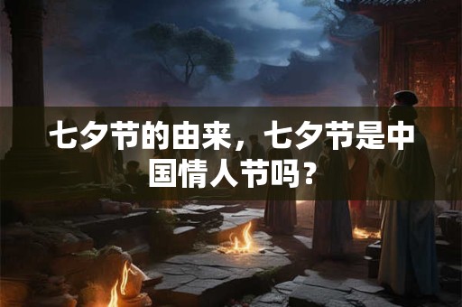 七夕节的由来,七夕节是中国情人节吗? 七夕节的由来,七夕节是中国情人节吗?