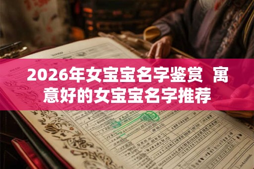 2026年女宝宝名字鉴赏 寓意好的女宝宝名字推荐 2026年女宝宝名字鉴赏 寓意好的女宝宝名字推荐