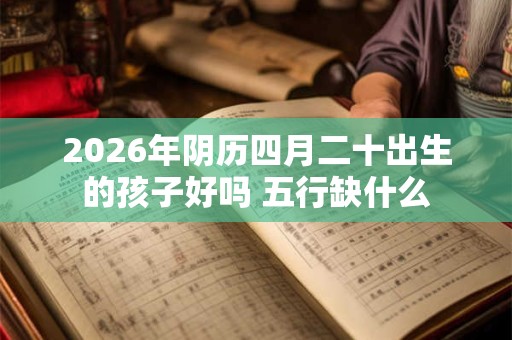 2026年阴历四月二十出生的孩子好吗 五行缺什么