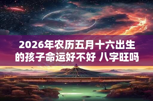 2026年农历五月十六出生的孩子命运好不好 八字旺吗 2026年农历五月十六出生的孩子命运好不好 八字旺吗