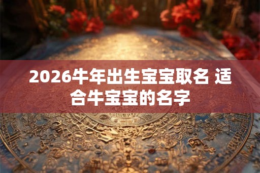 2026牛年出生宝宝取名 适合牛宝宝的名字 2026牛年出生宝宝取名 适合牛宝宝的名字