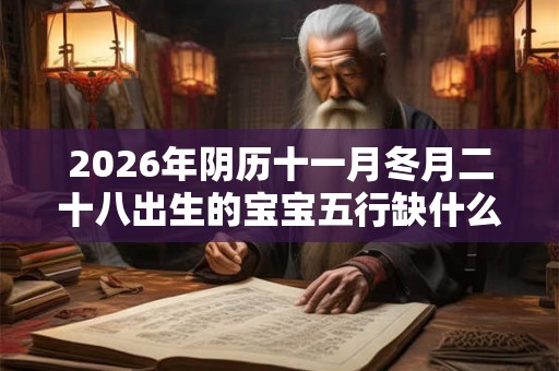 2026年阴历十一月冬月二十八出生的宝宝五行缺什么 是什么命 2026年阴历十一月冬月二十八出生的宝宝五行缺什么 是什么命