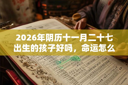 2026年阴历十一月二十七出生的孩子好吗,命运怎么样 2026年阴历十一月二十七出生的孩子好吗,命运怎么样