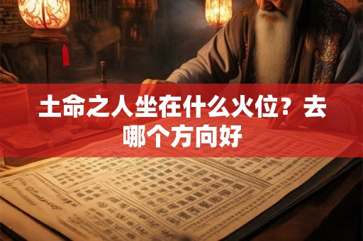 土命之人坐在什么火位？去哪个方向好
