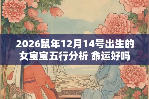 2026鼠年12月14号出生的女宝宝五行分析 命运好吗 2026鼠年12月14号出生的女宝宝五行分析 命运好吗