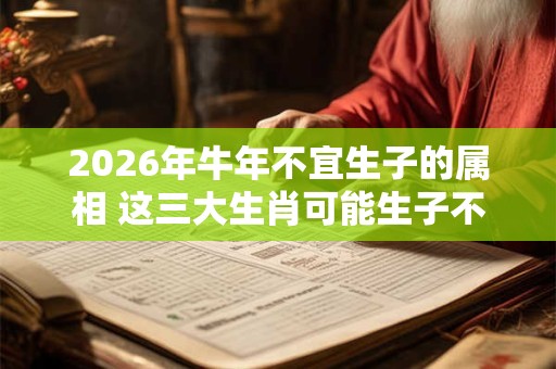2026年牛年不宜生子的属相 这三大生肖可能生子不悦