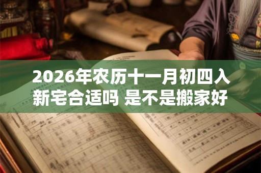 2026年农历十一月初四入新宅合适吗 是不是搬家好日子 2026年农历十一月初四入新宅合适吗 是不是搬家好日子