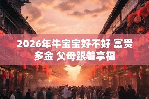 2026年牛宝宝好不好 富贵多金 父母跟着享福 2026年牛宝宝好不好 富贵多金 父母跟着享福