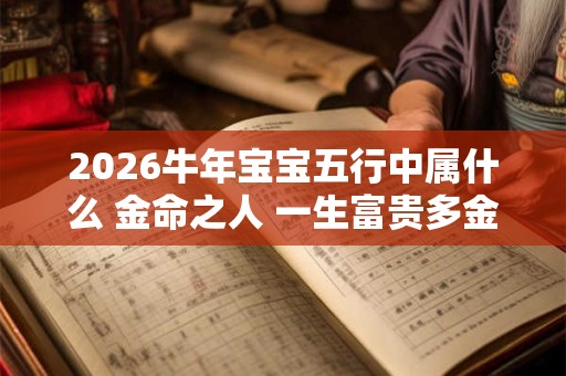2026牛年宝宝五行中属什么 金命之人 一生富贵多金