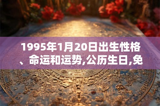 1995年1月20日出生性格、命运和运势,公历生日,免费算命