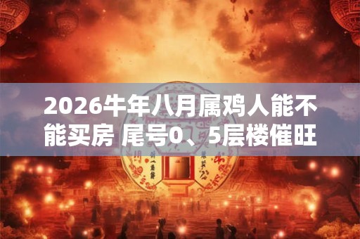 2026牛年八月属鸡人能不能买房 尾号0、5层楼催旺运势