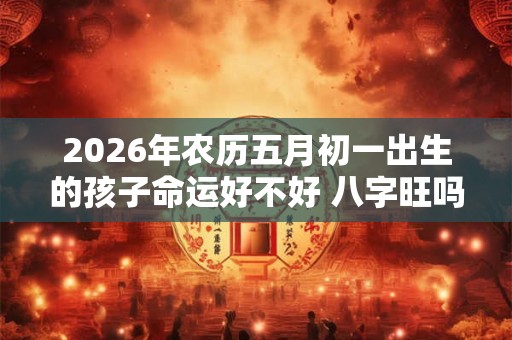 2026年农历五月初一出生的孩子命运好不好 八字旺吗