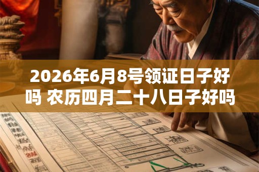2026年6月8号领证日子好吗 农历四月二十八日子好吗 2026年6月8号领证日子好吗 农历四月二十八日子好吗
