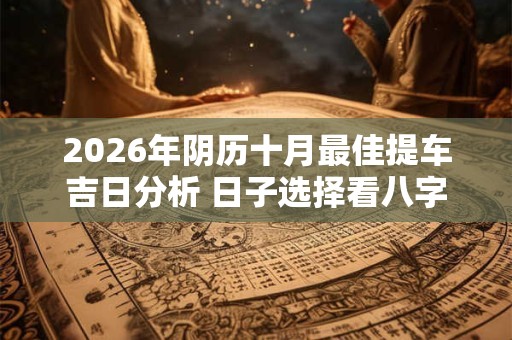 2026年阴历十月最佳提车吉日分析 日子选择看八字 2026年阴历十月最佳提车吉日分析 日子选择看八字