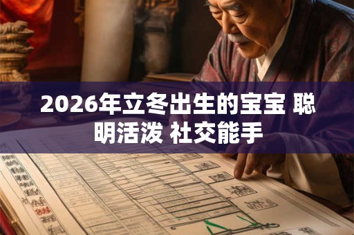 2026年立冬出生的宝宝 聪明活泼 社交能手 2026年立冬出生的宝宝 聪明活泼 社交能手