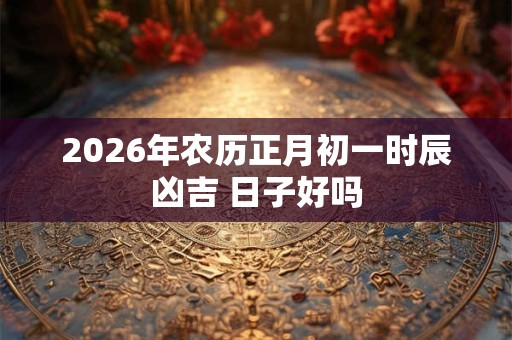 2026年农历正月初一时辰凶吉 日子好吗 2026年农历正月初一时辰凶吉 日子好吗