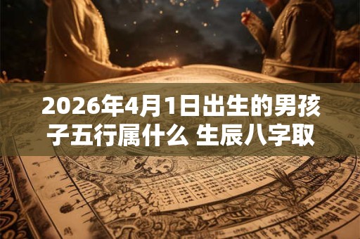 2026年4月1日出生的男孩子五行属什么 生辰八字取名 2026年4月1日出生的男孩子五行属什么 生辰八字取名