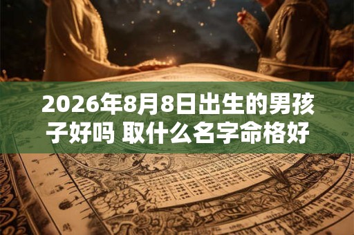 2026年8月8日出生的男孩子好吗 取什么名字命格好 2026年8月8日出生的男孩子好吗 取什么名字命格好