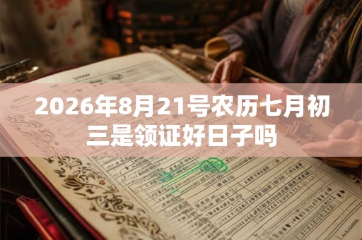 2026年8月21号农历七月初三是领证好日子吗 2026年8月21号农历七月初三是领证好日子吗
