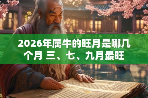 2026年属牛的旺月是哪几个月 三、七、九月最旺 2026年属牛的旺月是哪几个月 三、七、九月最旺