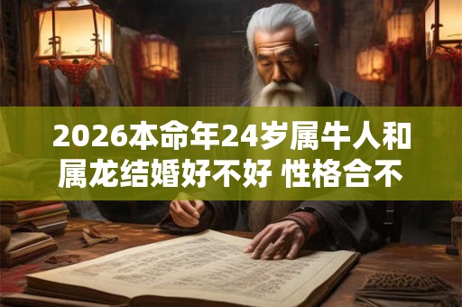 2026本命年24岁属牛人和属龙结婚好不好 性格合不合