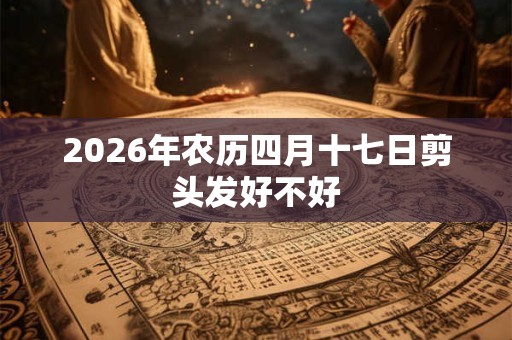 2026年农历四月十七日剪头发好不好