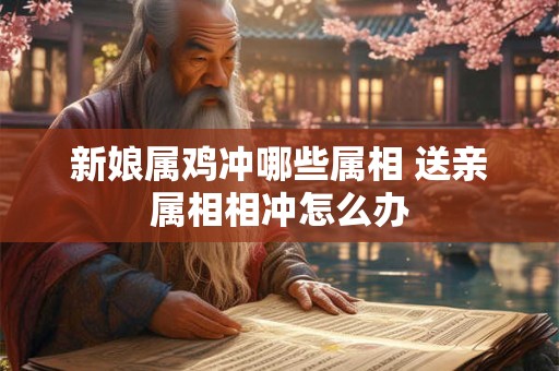 新娘属鸡冲哪些属相 送亲属相相冲怎么办 新娘属鸡冲哪些属相 送亲属相相冲怎么办