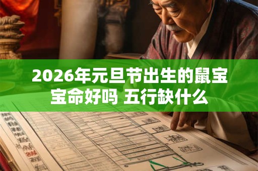 2026年元旦节出生的鼠宝宝命好吗 五行缺什么 2026年元旦节出生的鼠宝宝命好吗 五行缺什么