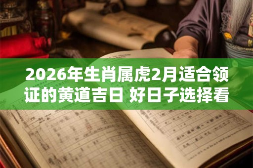 2026年生肖属虎2月适合领证的黄道吉日 好日子选择看八字 2026年生肖属虎2月适合领证的黄道吉日 好日子选择看八字