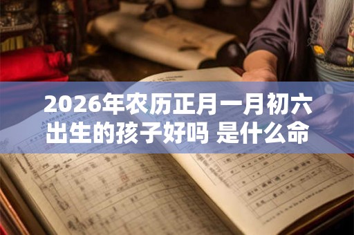 2026年农历正月一月初六出生的孩子好吗 是什么命 2026年农历正月一月初六出生的孩子好吗 是什么命