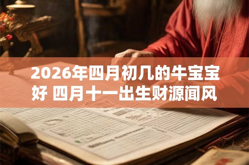 2026年四月初几的牛宝宝好 四月十一出生财源闻风上门 2026年四月初几的牛宝宝好 四月十一出生财源闻风上门