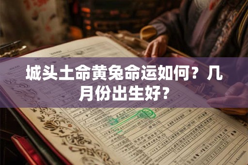 城头土命黄兔命运如何?几月份出生好? 城头土命黄兔命运如何?几月份出生好?