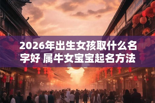 2026年出生女孩取什么名字好 属牛女宝宝起名方法 2026年出生女孩取什么名字好 属牛女宝宝起名方法