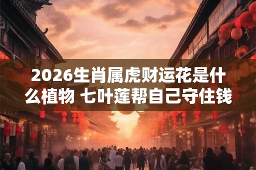2026生肖属虎财运花是什么植物 七叶莲帮自己守住钱财 2026生肖属虎财运花是什么植物 七叶莲帮自己守住钱财