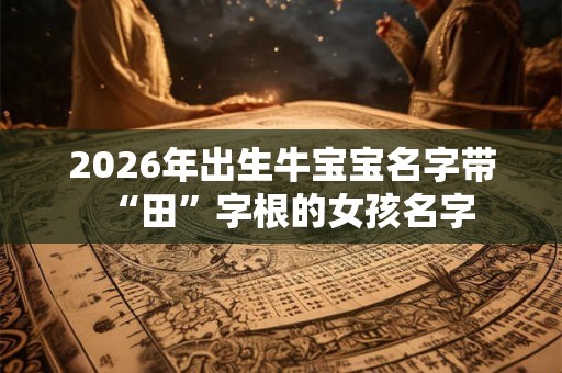 2026年出生牛宝宝名字带“田”字根的女孩名字 2026年出生牛宝宝名字带“田”字根的女孩名字